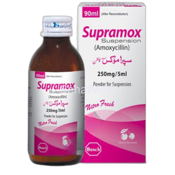 Supramox Syrup 250mg-90ml