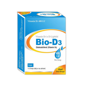 Bio-D3 400 I.U Oral Drops 10ml