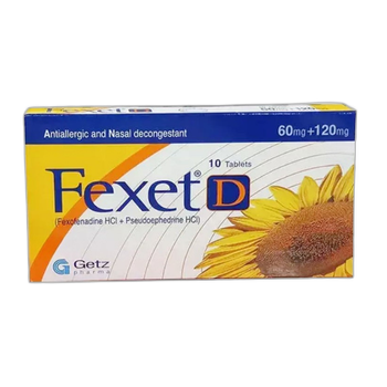Fexet-D Tablets 60mg+120mg