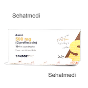 Axcin 500mg tablet 1x10's