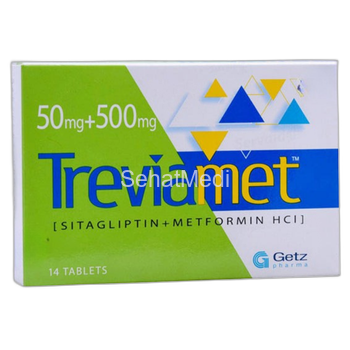 Treviamet Tablets 50mg+500mg