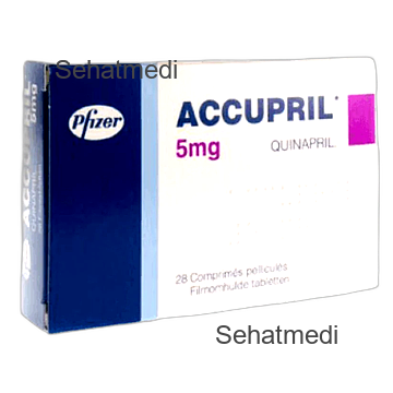 Accupril 5mg tablet 2x14's