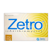 Zetro Capsules 250mg