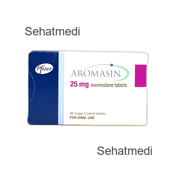 Aromasin 25 mg tablet 1 x 15's