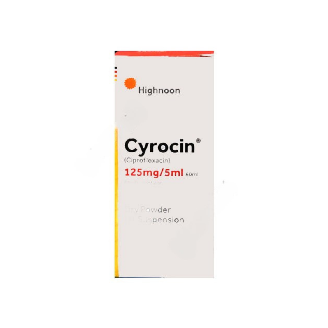 Cyrocin Syrup 125mg-60ml