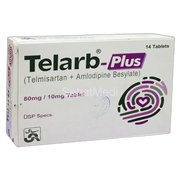 Telarb-Plus Tablets 80-10mg