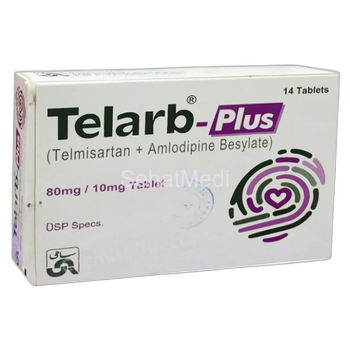 Telarb-Plus Tablets 80-10mg