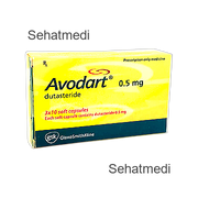 Avodart 0.5mg capsule 3x10's