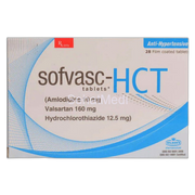 Sofvasc Hct Tablets 10-160-12.5 mg