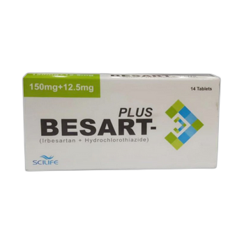 Besart Plus Tablets 150mg + 12.5mg