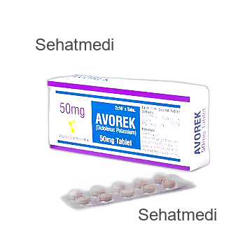 Avorek 50mg tablet fc 2x10's