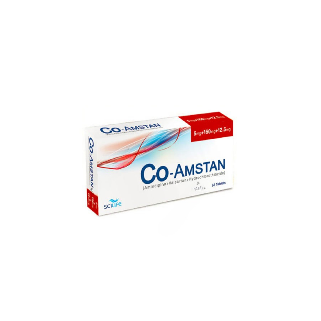 Co-Amstan Tablet 5+160+12.5mg