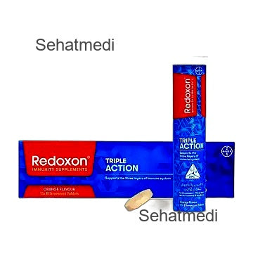 Redoxon Triple Action Effervescent Orange Flavour Tablets (1 Bottle = 15 Tablets)