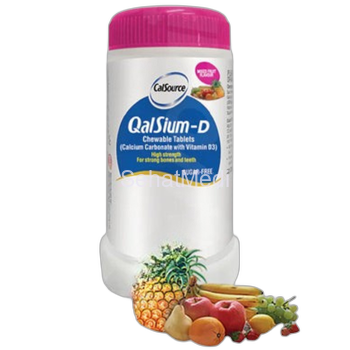 Qalsium D Mix Fruit Tablets
