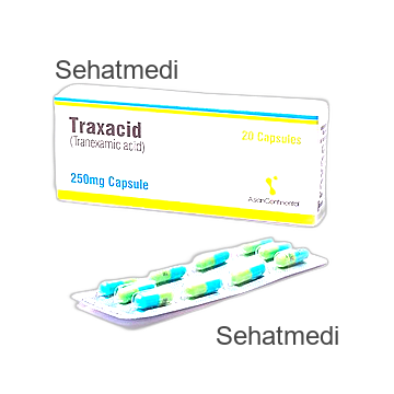 Traxacid 250 Mg 20 Capsules