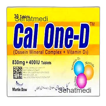 Cal One-D Tablets 830Mg 400Iu (1 Strip = 10 Tablets)
