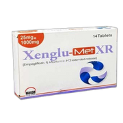 Xenglu-Met XR Tablets 25mg+1000mg
