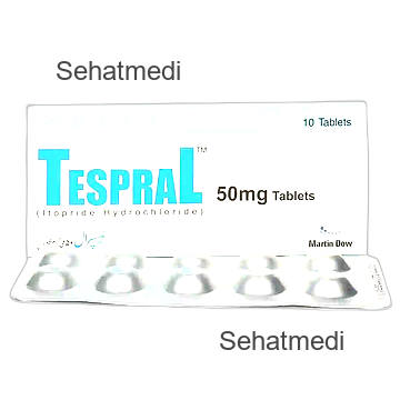 Tespral 50mg 10 Tablets