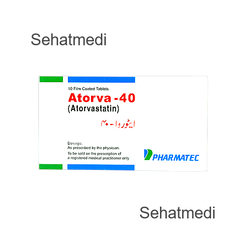 Atorva 40mg tablet 10