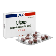 AGP Pharma Urso Capsules, 500mg, 10-Pack
