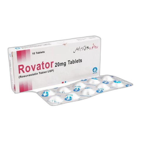 ATCO Laboratories Rovator Tablet, 20mg, 10-Pack