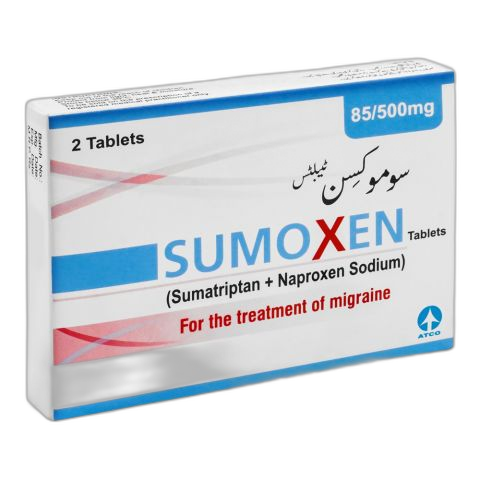 ATCO Laboratories Sumoxen Tablet, 85/500mg, 2-Pack