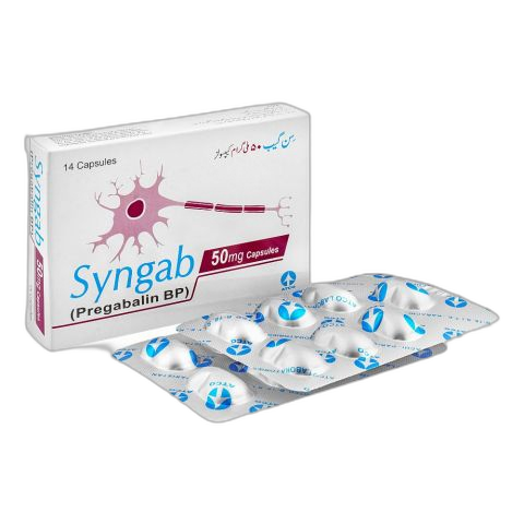 ATCO Laboratories Syngab Capsule, 50mg, 14-Pack
