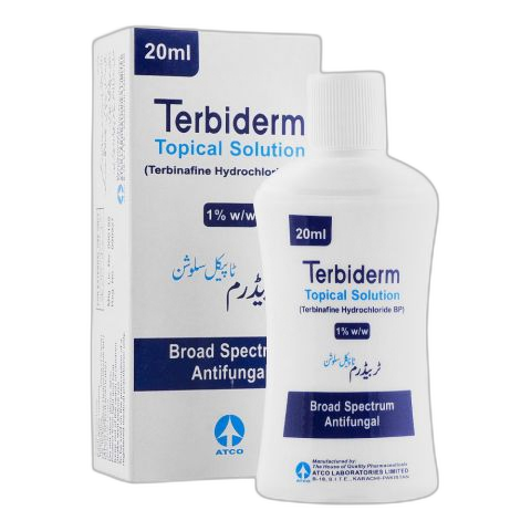ATCO Laboratories Terbiderm Topical Solution, 20ml