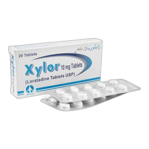 ATCO Laboratories Xylor Tablet, 10mg, 20-Pack