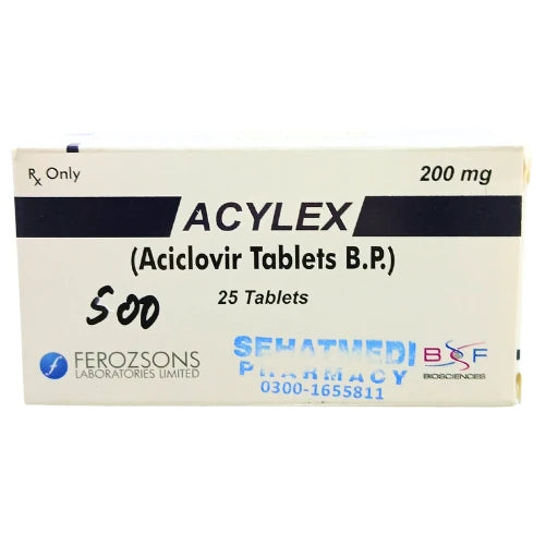 Acylex 200mg Tablets