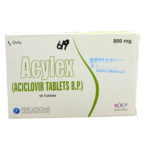 Acylex 800mg Tablets