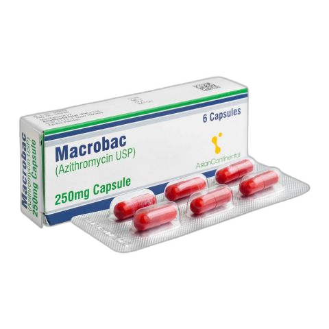 AsianContinental Macrobac Capsule, 250mg, 6-Pack