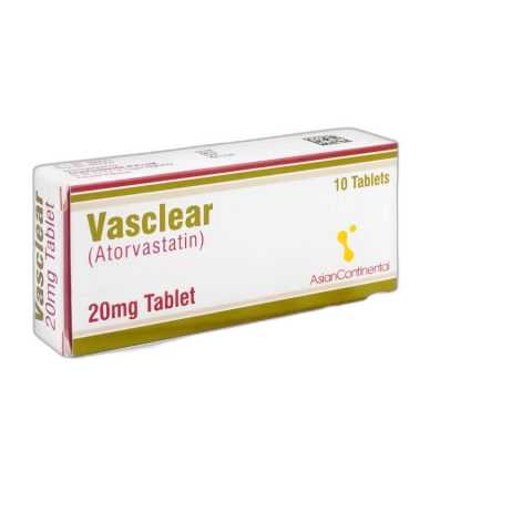 AsianContinental Vasclear Tablet, 20mg, 10-Pack