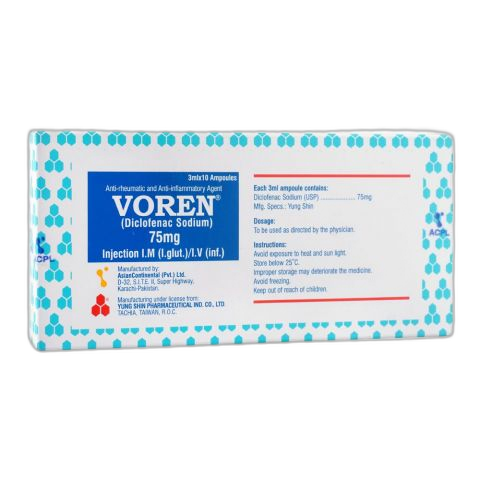 AsianContinental Voren Injection, 75mg (Loose)