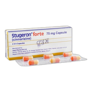 Aspin Pharma Stugeron Forte Capsule, 75mg, 12-Pack