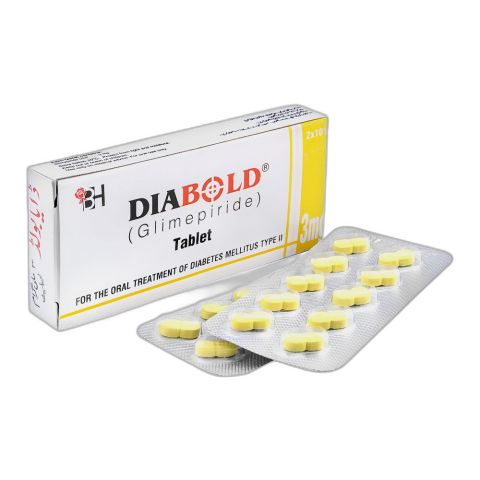 Barrett Hodgson Diabold Tablet, 3mg, 20-Pack