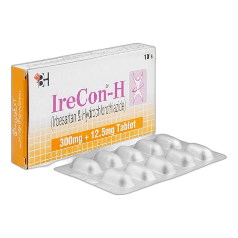 Barrett Hodgson IreCon-H Tablet, 300mg + 12.5mg, 10-Pack