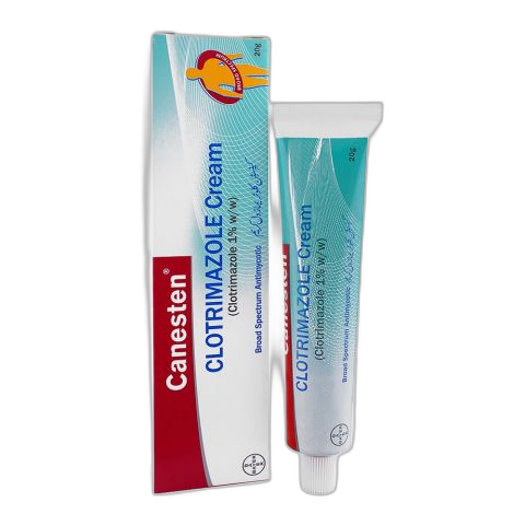 Bayer Pharmaceuticals Canesten Clotrimazole Cream, 20g