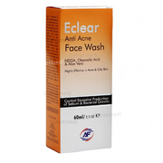E Clear Anti Acne Face Wash 60ml