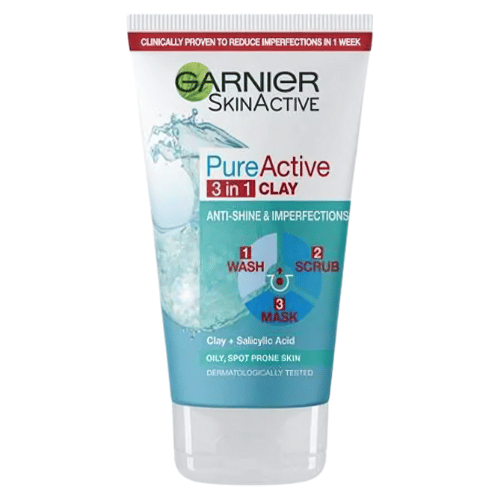 Garnier SkinActive PureActive 3 in 1 Clay 150ml
