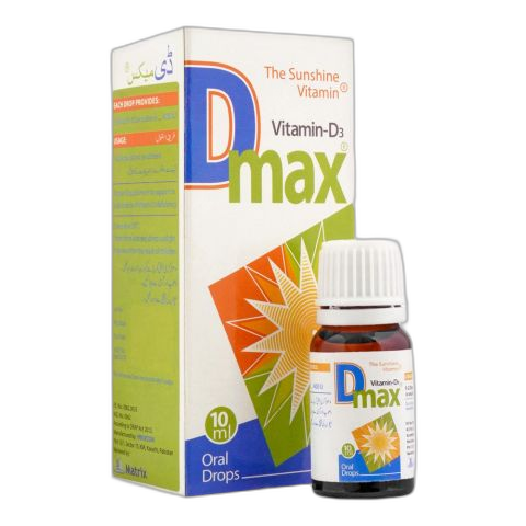 Matrix Pharma D-Max Vitamin D3 Oral Drops, 10ml