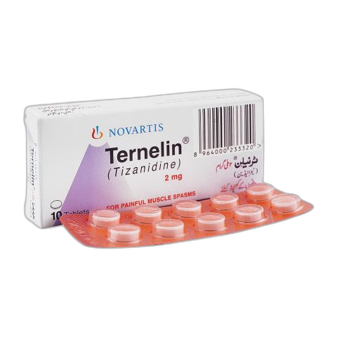 Novartis Pharmaceuticals Ternelin Tablet, 2mg, 10-Pack