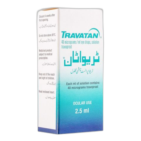 Novartis Pharmaceuticals Travatan Eye Drops, 2.5ml