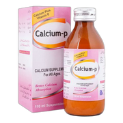P.D.H. Calcium-P Syrup, For All Ages, 110ml