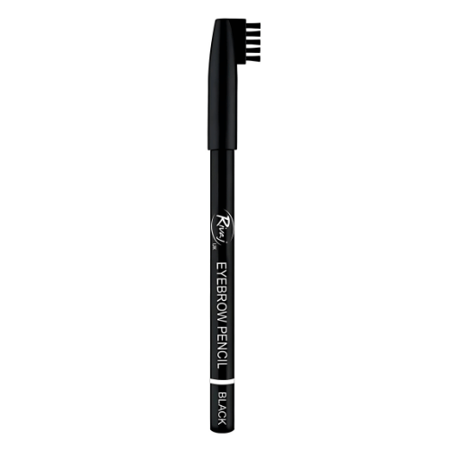 Rivaj Eyebrow Black Pencil With Comb