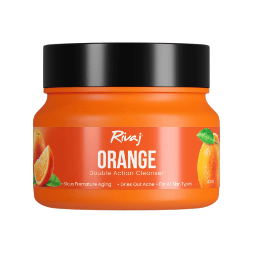 Rivaj Orange Double Action Cleanser 400ml