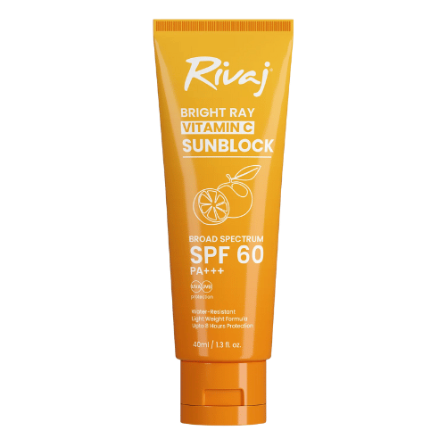 Rivaj SPF60 Vitamin C Sunblock 40ml