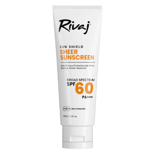 Rivaj Sun Shield Sheer Sunscreen SPF 60 40ml