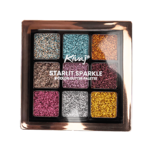 Rivaj Starlit Sparkle Glitter Palette