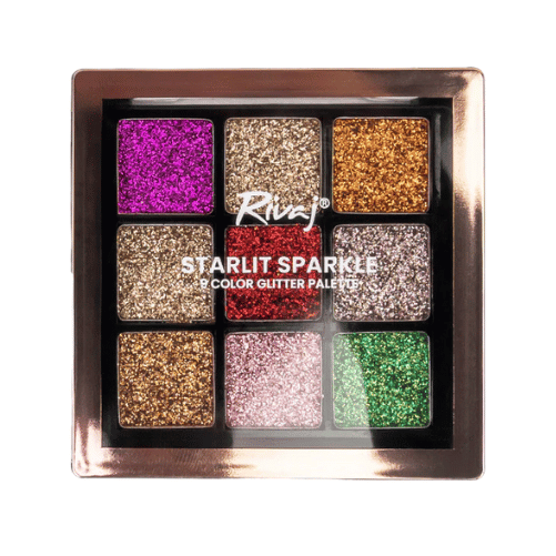 Rivaj Starlit Sparkle Glitter Palette